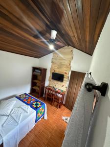 Postel nebo postele na pokoji v ubytování NayMar Paraty Casa Familiar