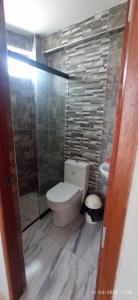 Een badkamer bij Edificio Vista Alegre