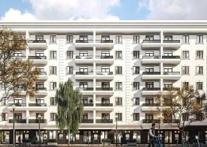 Budova, v ktorej sa apartmán nachádza