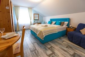 Postel nebo postele na pokoji v ubytování Balaton Fantasy Villa