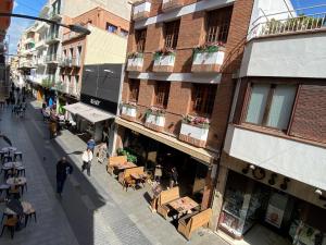 Het gebouw waarin het appartement zich bevindt