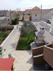- une vue depuis le toit d'une maison dans l'établissement Apartments Zvonimir, à Privlaka