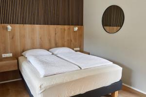 Letto o letti in una camera di Hótel Laugarvatn