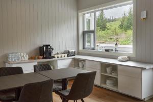 Cucina o angolo cottura di Hótel Laugarvatn