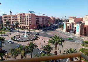 Udsigt til Marrakech eller udsigt til byen taget fra lejligheden