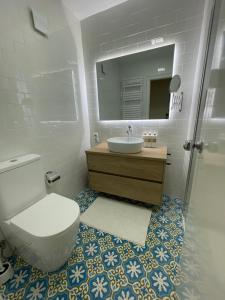 Koupelna v ubytování EPIS - large luxury apartment with sea view