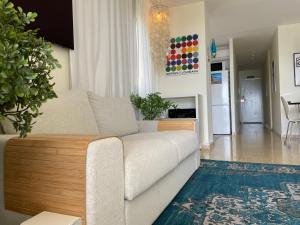 Posezení v ubytování EPIS - large luxury apartment with sea view