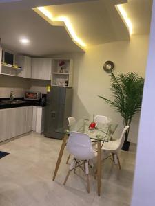 Кухня или мини-кухня в Apartamento los Angeles 2
