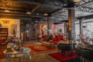 Posezení v ubytování Hotel Black Boutique