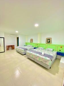 Postel nebo postele na pokoji v ubytování Hostal Marle