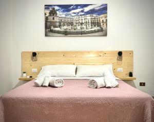 A bed or beds in a room at Marilù