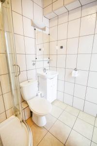 Ванная комната в Motel Te Klimaty