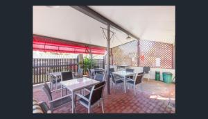 Balkón nebo terasa v ubytování Cairns Holiday Lodge