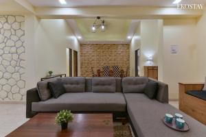 Posezení v ubytování EKOSTAY- Deltin Villa