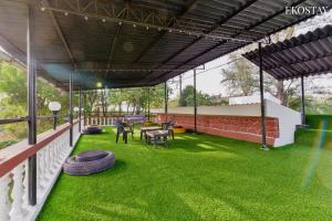 Zahrada ubytování EKOSTAY- Deltin Villa