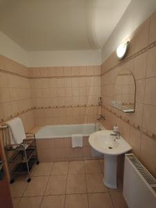 Kúpeľňa v ubytovaní Hotel P7