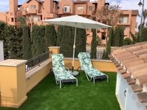 Zahrada ubytování Mar menor golf detached Villa