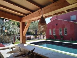 Swimmingpoolen hos eller tæt på Appartement T2 au Cap Brun Toulon