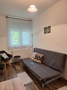 Posezení v ubytování Aréna Apartman
