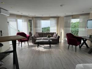 Posezení v ubytování Cityhotel Kaiser Karl Aachen