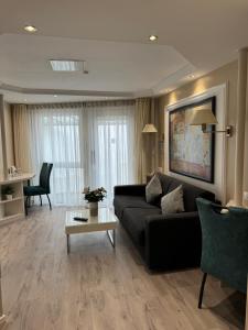 Posezení v ubytování Cityhotel Kaiser Karl Aachen