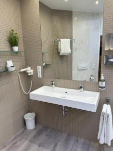 Koupelna v ubytování Cityhotel Kaiser Karl Aachen