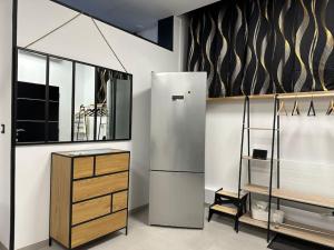 Η κουζίνα ή μικρή κουζίνα στο Liberty walk