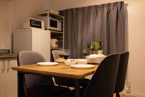 Cucina o angolo cottura di Lino下伊福 岡山駅車で5分 無料駐車場 レストラン徒歩圏内多数
