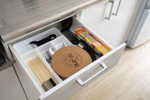 Cucina o angolo cottura di Lino下伊福 岡山駅車で5分 無料駐車場 レストラン徒歩圏内多数