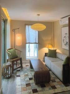 Beijing Le Zai Nan Luo Gu Xiang Wang Fu Jing Forbidden City Courtyard Hotel&Free laundry service&Free coffee &Paid Dumpling experience service客房内的一张或多张床位