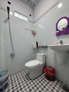 Koupelna v ubytování Homestay Mộc Nguyên