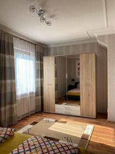 Postel nebo postele na pokoji v ubytování Gemütliche Ferienwohnung