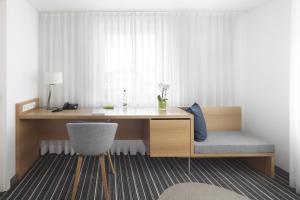 Posezení v ubytování Hotel Hiller in Abstatt