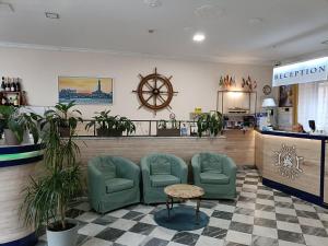 Vstupní hala nebo recepce v ubytování Hotel Galata