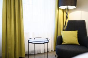 Posezení v ubytování Hotel Hiller in Abstatt