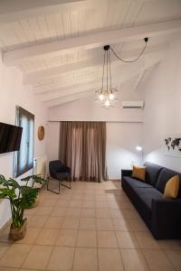 Posezení v ubytování Drakatos Apartments