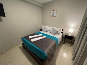 Voodi või voodid majutusasutuse Vianca Hotel toas