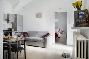 Kuchyň nebo kuchyňský kout v ubytování Casa Vacanze La Porta in Piazza