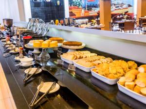 Comida no hotel ou em algum lugar perto