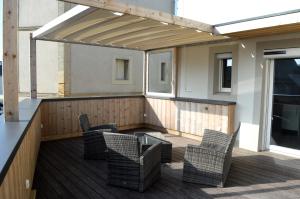 Posezení v ubytování La Tourelle - Balcon vue mer et terrasse plein sud