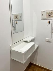 Koupelna v ubytování Apartamento céntrico - Mercado Central + 21 fotografií