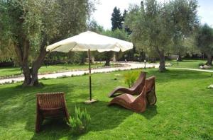 Zahrada ubytování B&B La Zudrea