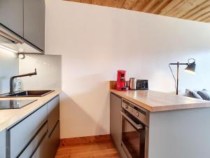 Una cocina o cocineta en Chalet des pistes CP0458