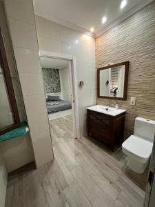 Koupelna v ubytování Casa Lupita