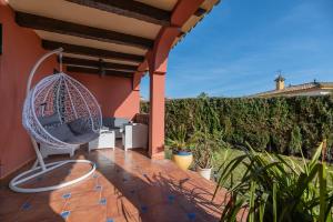Balkon ili terasa u objektu Classic 5 BDRM Andalucian Villa w Pool & Sea View