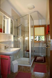 Koupelna v ubytování Ferienwohnung Ringsgwandl
