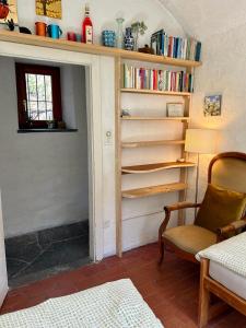 Biblioteca en el bed and breakfast