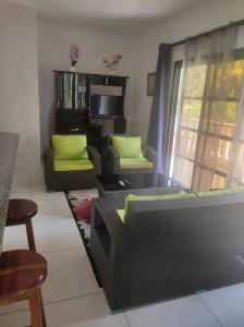 Posezení v ubytování Sue-etoile self catering