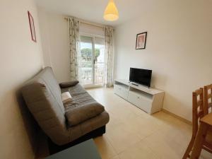 Posezení v ubytování Apartamentos Los Almendros 3000