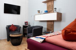 Posezení v ubytování Birgits Lodge